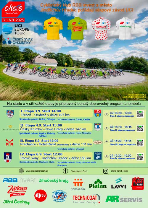 Etapový závod UCI 4.9.2026